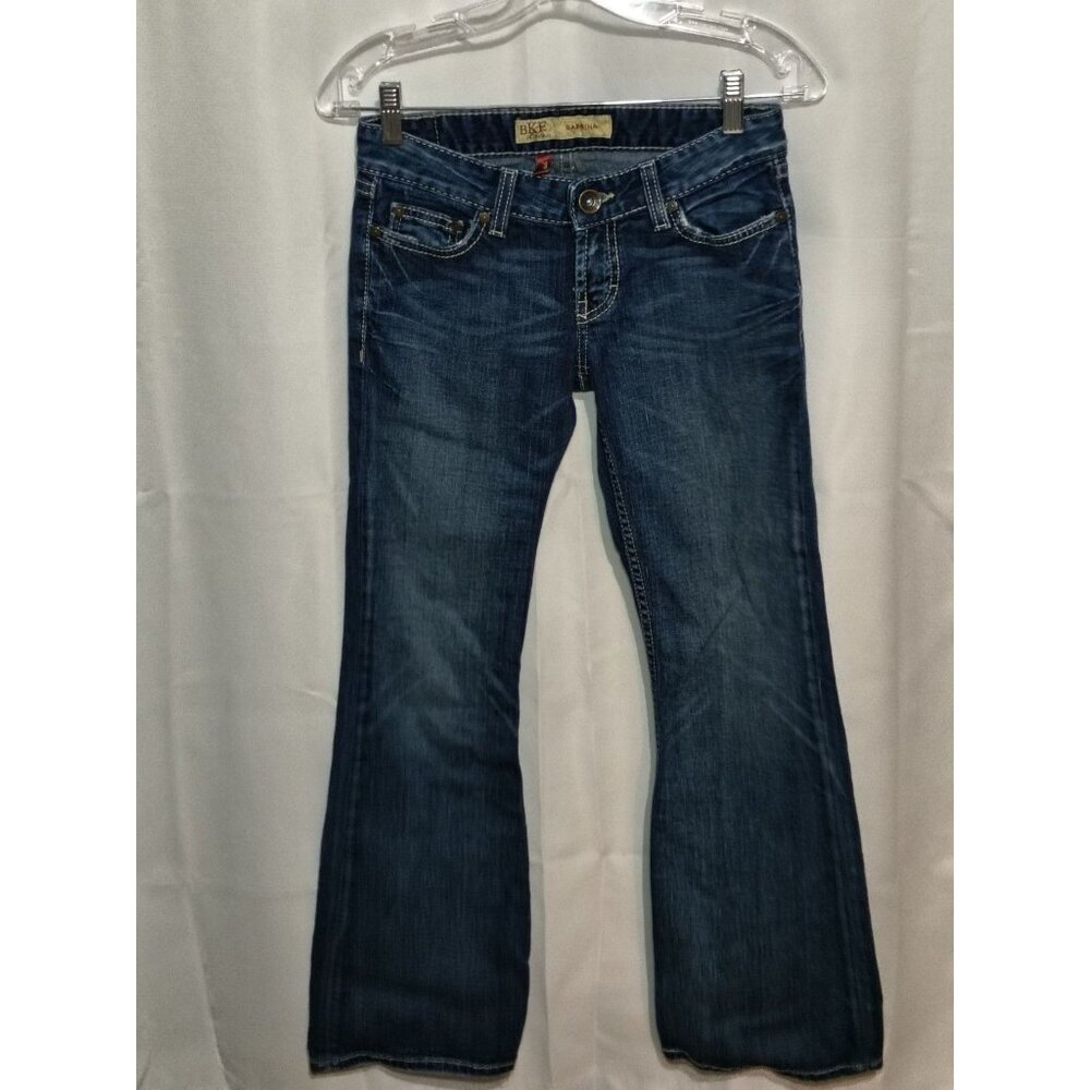 Buckle Women’s Dark Blue Boot Cut Jeans